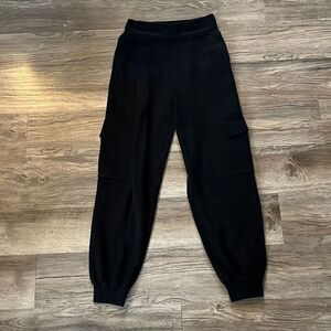 Culpos X INC Black Cargo Sweater Jogger XS